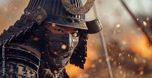 Samurai Japanese Warrior At War