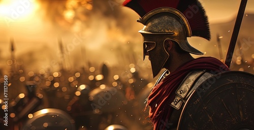 Foto Spartan Warrior At War