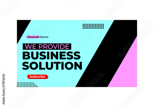 simple thumbnail youtube template