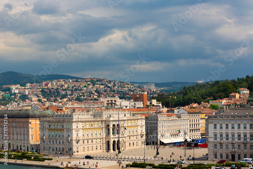 The Port of Trieste is a port in the Adriatic Sea in Trieste, Italy. © MISHELLA