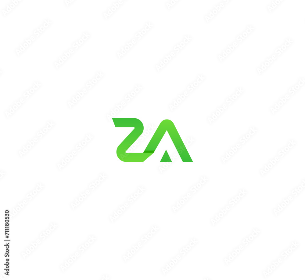 ZA, AZ letter logo design template elements. Modern abstract digital alphabet letter logo. Vector illustration. New Modern logo. ZA, AZ letter logo design template elements. Modern abstract digital alphabet letter logo. Vector illustration. New Modern logo.