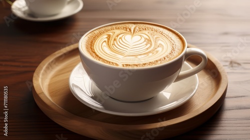 Warm Coffee Latte