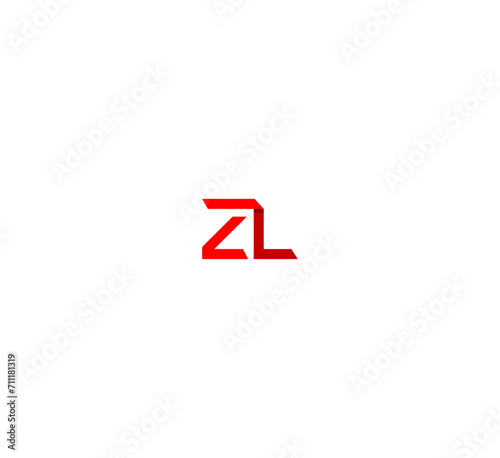 ZL ,LZ letter logo design template elements. Modern abstract digital alphabet letter logo. Vector illustration. New Modern logo. © muhammad