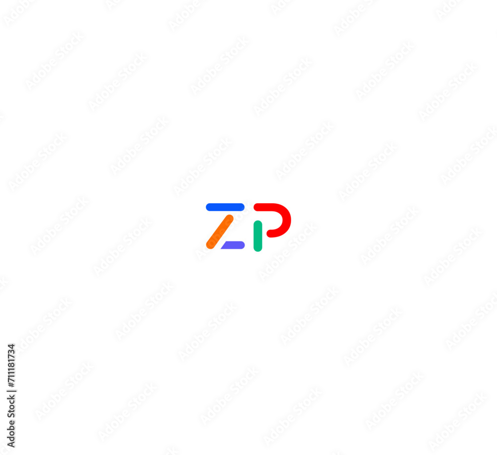 ZP, PZ letter logo design template elements. Modern abstract digital alphabet letter logo. Vector illustration. New Modern logo. ZP, PZ letter logo design template elements. Modern abstract digital alphabet letter logo. Vector illustration. New Modern logo.