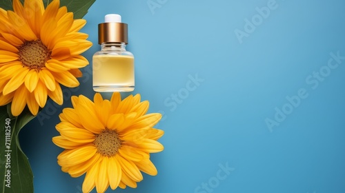 Skin Care Product Surrounded by Beautiful White Flowers (1)
