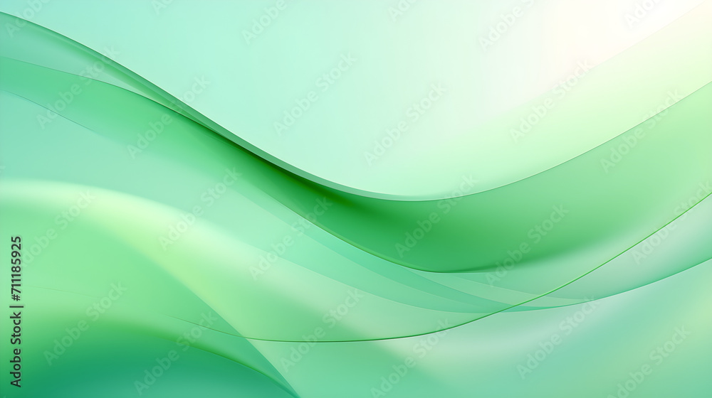 Naklejka premium abstract green background