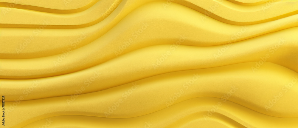 Fototapeta premium Wavy Yellow Texture.