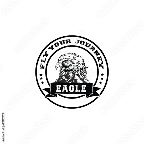 Vintage logo & t shirt design template