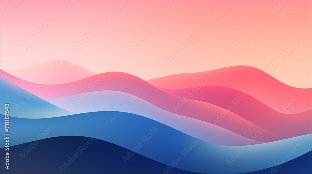 minimalist landscape background with wavy line minimalist landscape background with wavy line