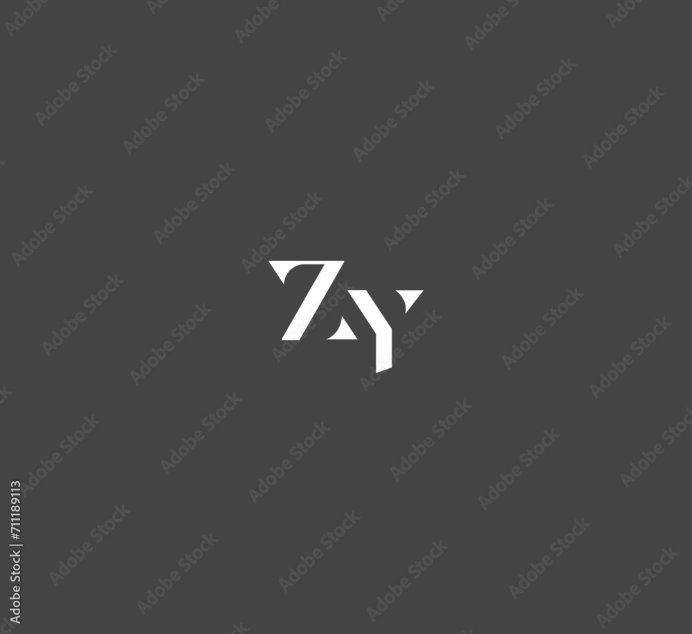 ZY, YZ letter logo design template elements. Modern abstract digital alphabet letter logo. Vector illustration. New Modern logo. ZY, YZ letter logo design template elements. Modern abstract digital alphabet letter logo. Vector illustration. New Modern logo.