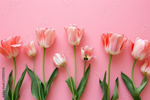Flowers background © megavectors