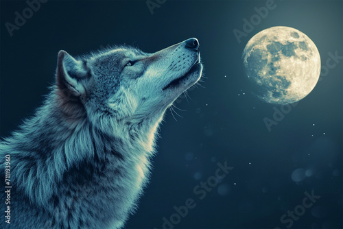wolves roar at night