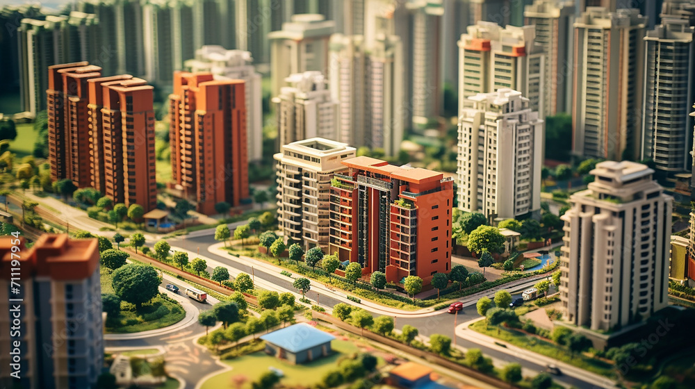 model city illustration model city illustration