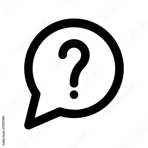 question line icon