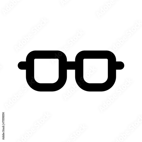 eyeglass line icon