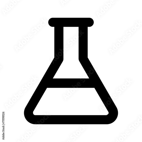flask line icon