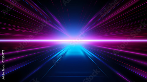 Technology abstract lines background and light effects, technology sense background