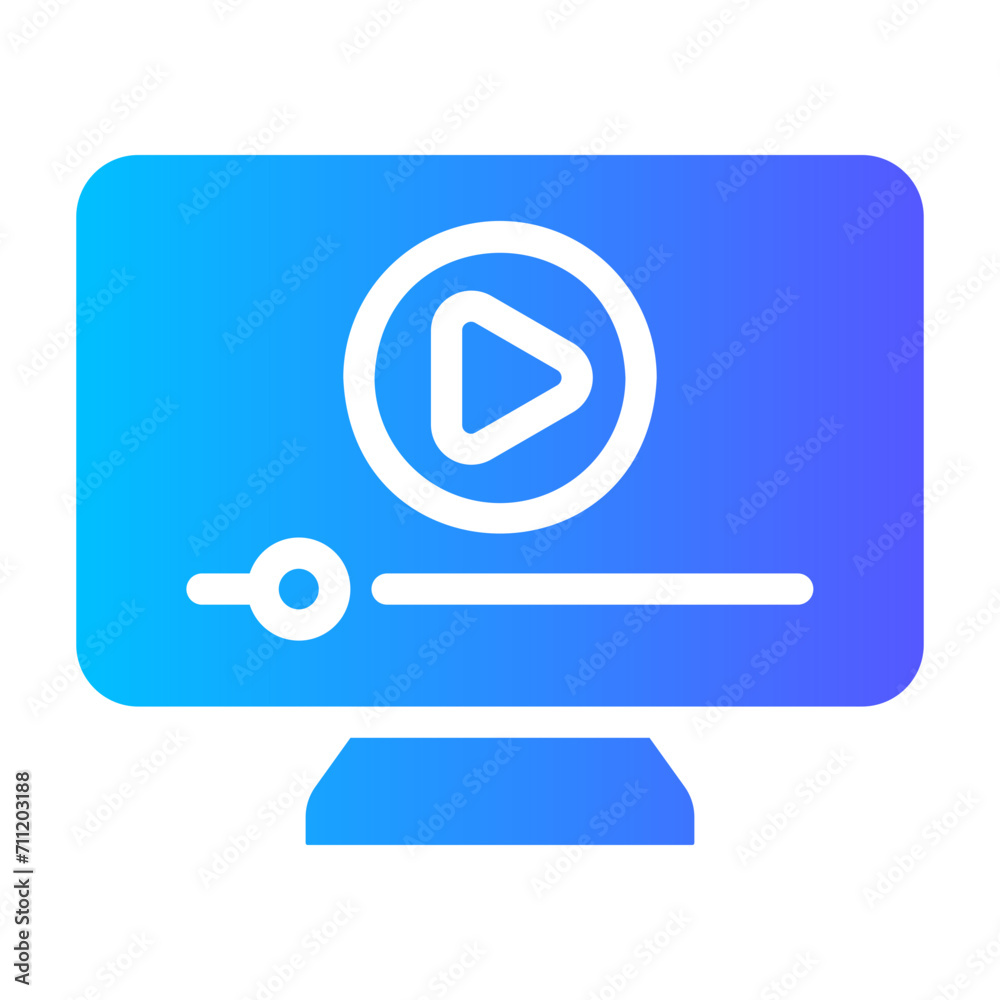 video Gradient icon video Gradient icon