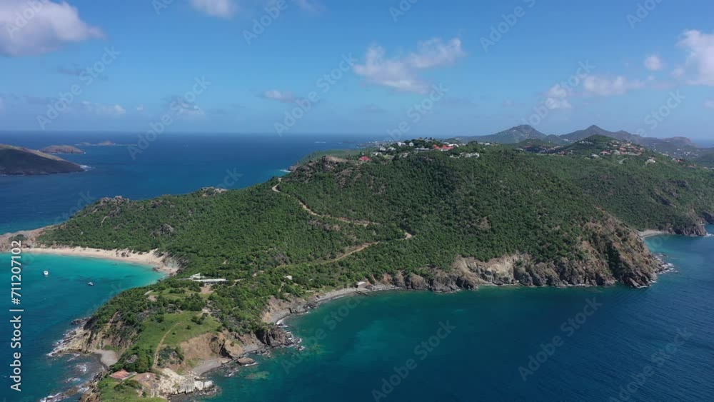 Aerial drone photography of Sint Maarten in the Caribbean Aerial drone photography of Sint Maarten in the Caribbean