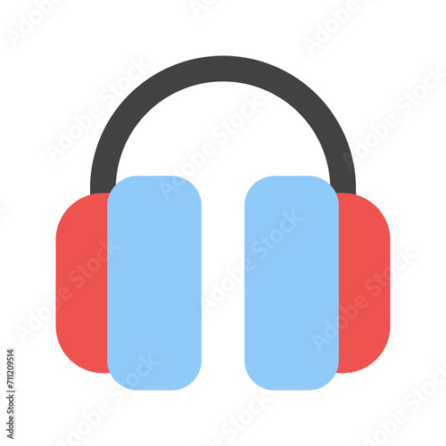 ear muffs Flat icon