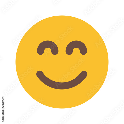 happiness Flat icon