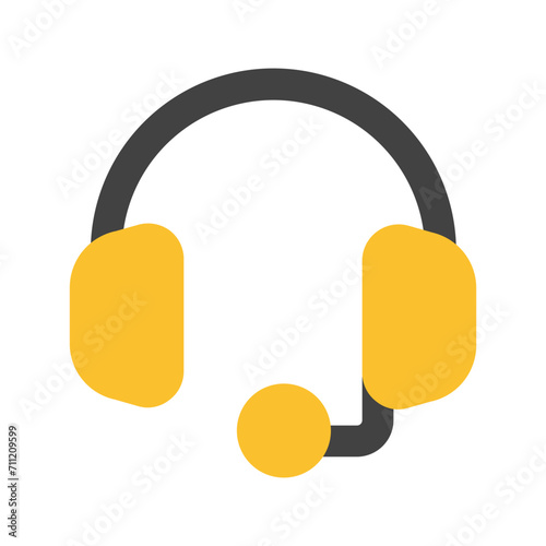 headset Flat icon