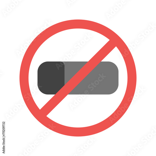 no smoking Flat icon
