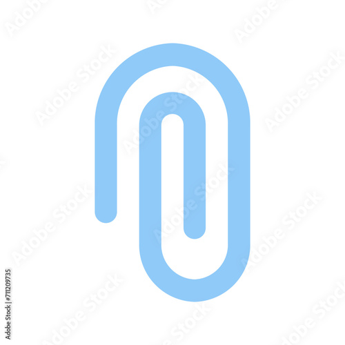 paper clip Flat icon