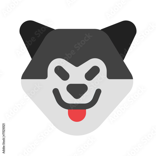 wolf Flat icon