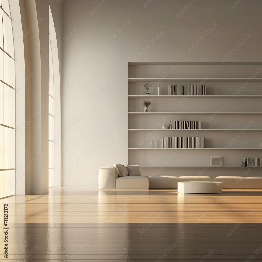 Modern style conceptual interior empty room Modern style conceptual interior empty room