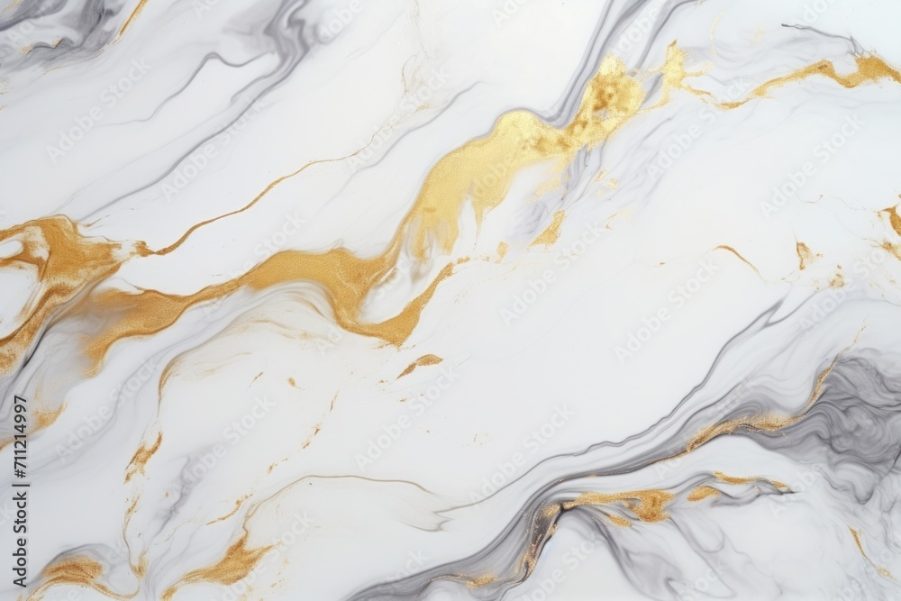 White and gold marble texture for interior design and tiles.