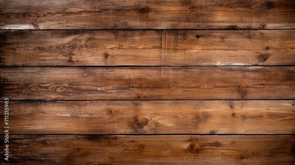 Naklejka premium Brown rustic wood texture background