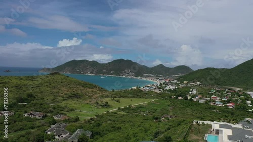 View of Grand Case, St. Martin
