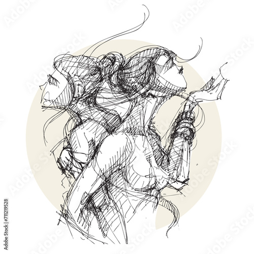 Twins. Zodiac signs. Zodiac design. Horoscope. Astrology. Astronomy.. Date of birth
