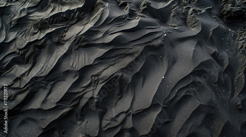 black sand texture iceland