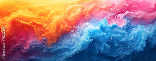 Colorful bright abstract smoke background.
