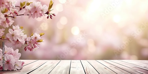 Cherry blossom. Mesmerizing display of sakura in full bloom creating colorful and whimsical tapestry of spring ideal addition to botanical and seasonal concepts