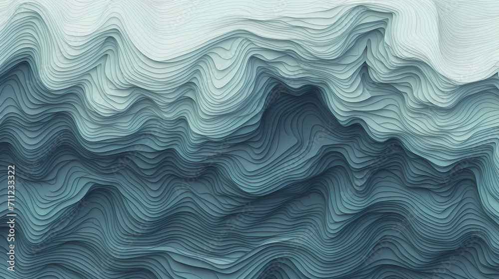 Fototapeta premium Modern digital abstract 3D background, abstract lines background