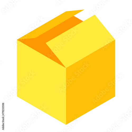 箱を表すカラースタイルのアイコン