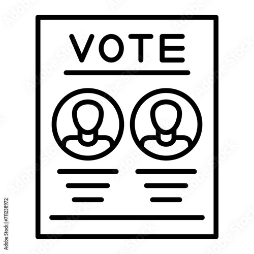   Candidates line icon