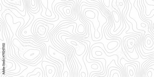  Pattern black on white contours map grid wave vector topography stylized height of the lines map. topographic map contour in lines and contours isolated on transparent. black and white line map.