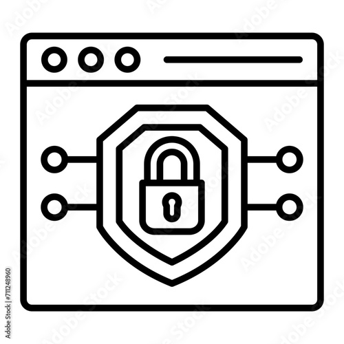 vpn line icon
