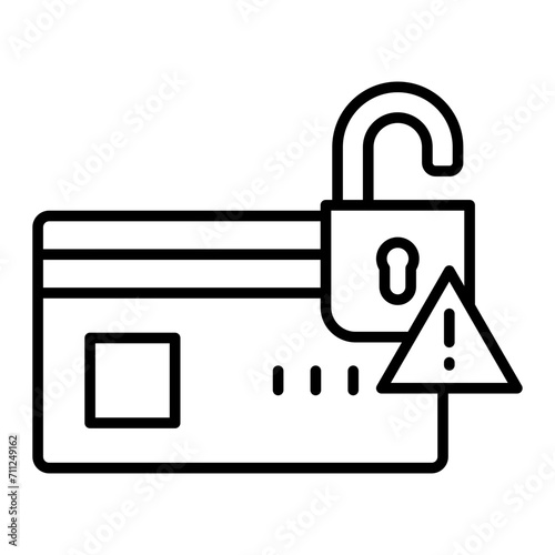   Credit Card line icon