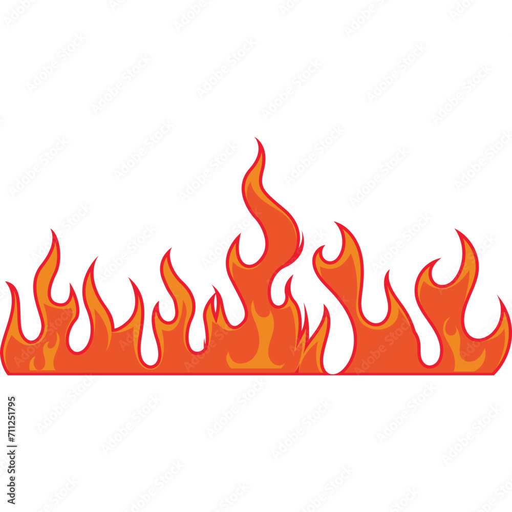 Fire Element Illustration Fire Element Illustration