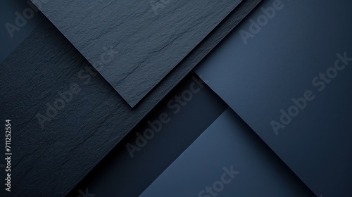 abstract black with dark blue Indigo accents background, minimalist, creative wallpaper photo