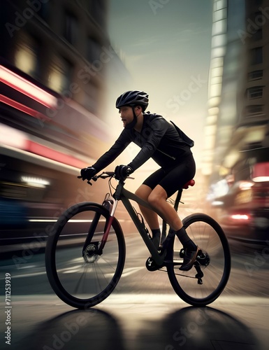 person riding a bike © Tatton