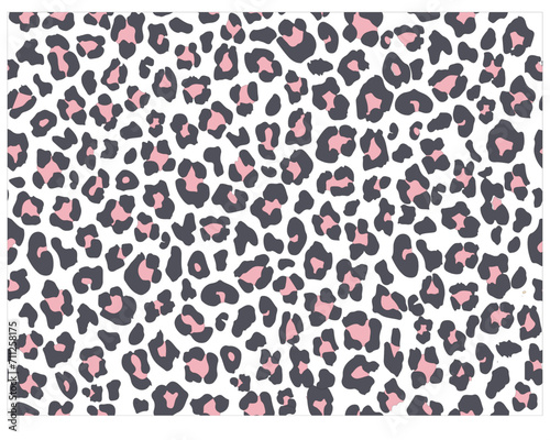 pink leopard pattern seamless vector