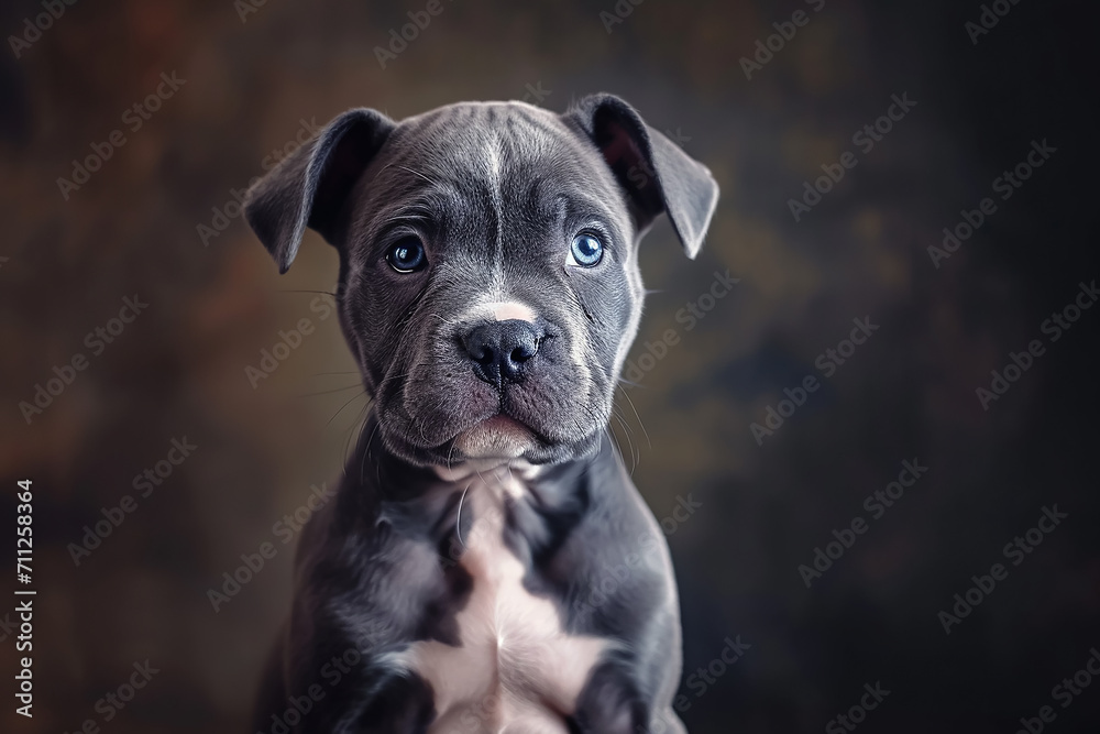 National Puppy Day with cute purebred blue nose American Bully puppy (5).png