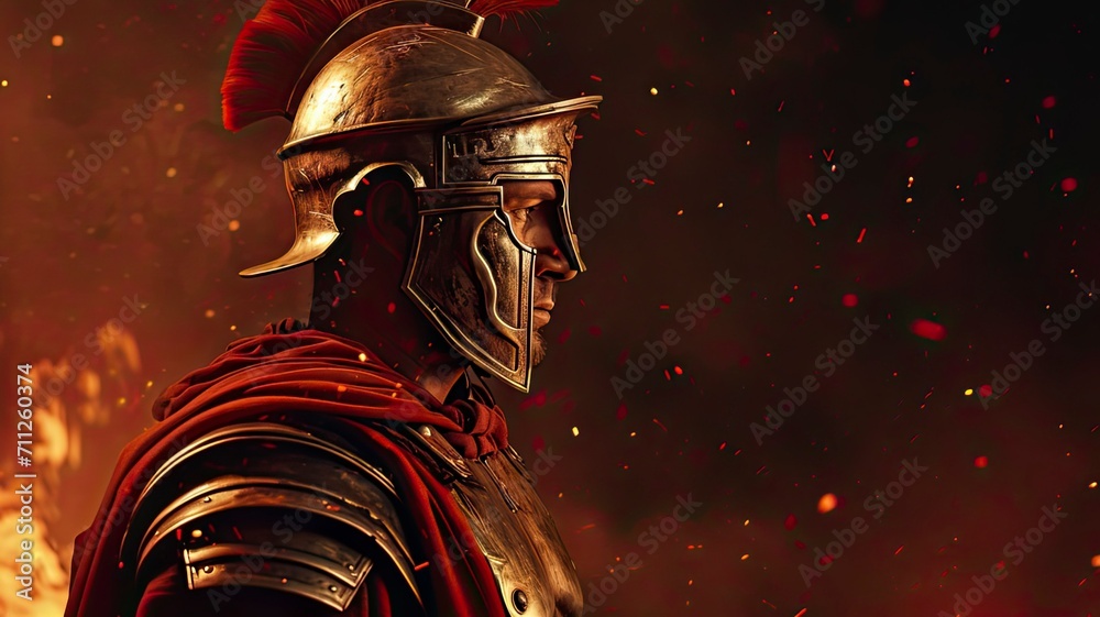 Fototapeta premium Roman Legion Soldier