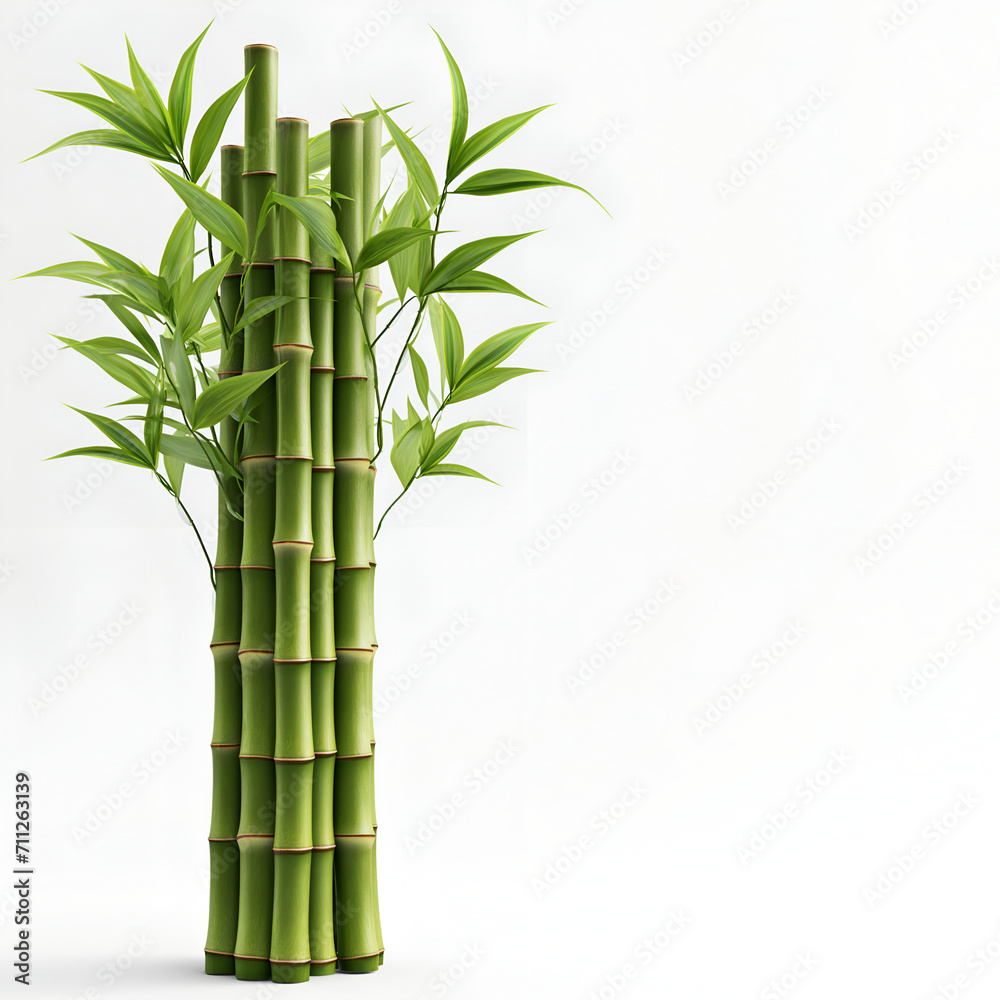 bamboo isolated on white background bamboo isolated on white background